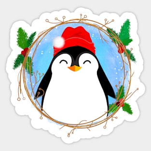 Cute little penguin Sticker